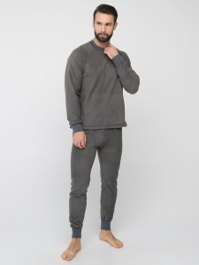 Термобелье флис, серый р.56-58 (2XL) (ЧЗ)