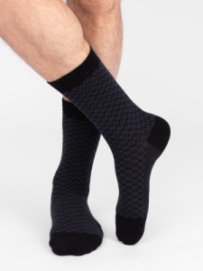 Носки мужские х/б+эл Красная Ветка с2519 1/30 р.25-27 (ЧЗ)