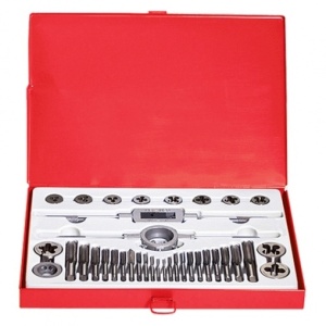 Набор метчиков и плашек 36 пред. М3-М16, MATRIX