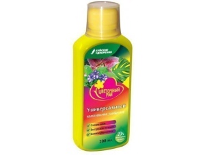 Удобрение жидкое Цветочный рай Универсальное 0,2л (12)