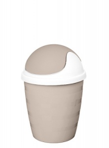 Контейнер для мусора 1,5л плавающая крышка Rambai круглый Хозабсолют