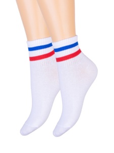 Носки детские уни. х/б+эл КВ с525 1/30 р.18-20 (ЧЗ)