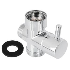 Дивертор поворотный, тип2,хром,цинк