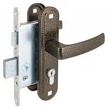 Замок врезной Зенит ЗВ 4-3.05 с руч. бронза