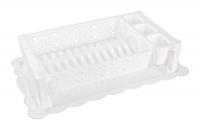 Сушилка для посуды Кружево Башпласт