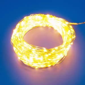 Гирлянда ULD-S1000-1000/DTA/RC WARM WHITE Роса 100м пульт