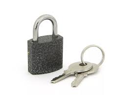 Замок навесной Palladium 303F-20 чугунный корпус-полимерная защелка