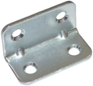 Уголок мебельный 22х22х40мм цинк