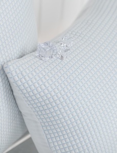 Чехол 70х70 Айс Глетчер  СУПЕР ГОЛУБОЙ с охлаждающим эф.