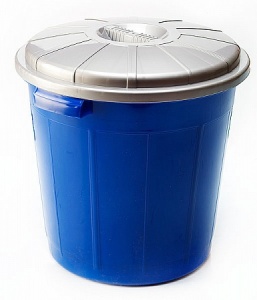 Бак с крышкой 40л  колор Ангарск