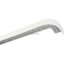 Карниз потол. Классик 2-х полос. 3,6м Белый с блендой