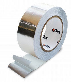 Лента алюминиевая клейкая 48ммх25м 30мкм  STAR (36)