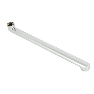 Излив д/ванны 35см плоский,длин.,нерж.сталь