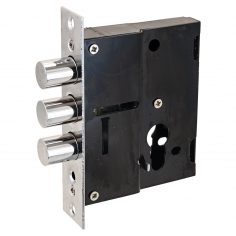 Замок врезной АЛЛЮР ЗВ1-06А без ц/мех. б/о для кит.метал.двер.