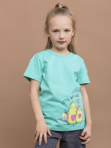 Футболка дев. 001,002,003,004_БК25 р.104 (ЧЗ)