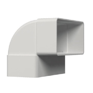 Отвод прямоугольный Д-60х120х90 гр вертикальный