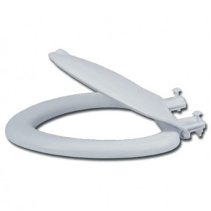Сиденье для унитаза снежно-белое