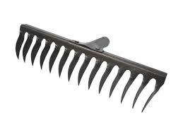 Грабли 14 зубьев витые из рельсовой стали Авада 1х24