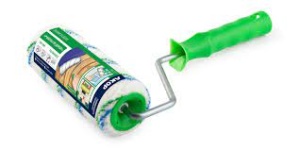 Валик в сборе 240мм Работы по дереву Мастер (ЗЕЛЁНАЯ РУЧКА)