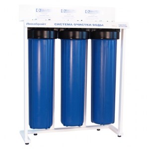 Тройная система магистральных фильтров 20ББ (без картридж) АБФ-320ББ-БК АКВАБРАЙТ  21