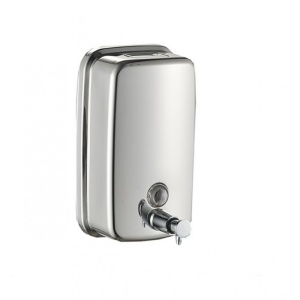 Диспенсер для жидкого мыла Zollen 0.8л нержавеющая сталь