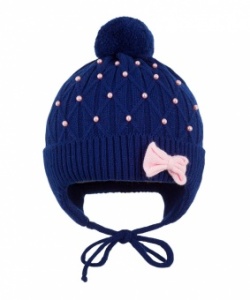 Шапка дев. арт.Cd-990 р.44-46, 48-50 (ЧЗ)