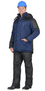 Куртка муж. Европа син/черн.р.96-100/170-176 (ЧЗ)