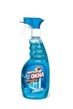 Средство чистящее для окон с триггером 0,75л Чистые окна 