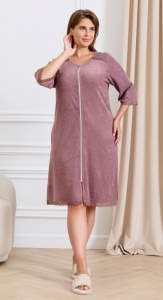 Халат жен. махра на молнии Антей р.58 (ЧЗ)