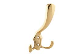 Крючок-вешалка 3-х рожковый большой 5518/827А Классика ЗОЛОТО