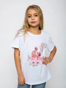 Футболка дев. 8 Марта-1,3 р.32/122 (ЧЗ)