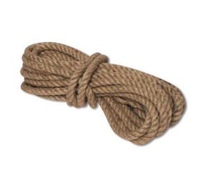 Веревка джутовая 10мм 1*100м 