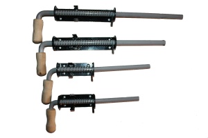 Задвижка гаражная №22 250 мм с пружиной 