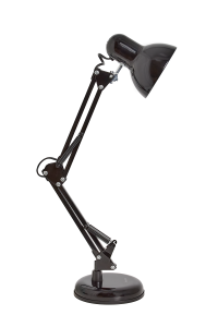 Светильник  МТ2001 A/С черный основание+струбцина 