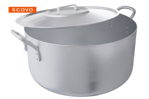 Котел алюминиевый 50 л низкий TM SCOVO