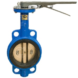 Затвор повортный диск.  NBR 32мм  