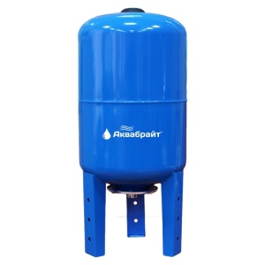 Бак расширительный АКВАБРАЙТ (гидроаккум) 80л вертик (синий) 
