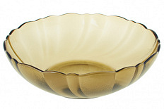 Тарелка стекло 20см глубокая ALTA MAREA дымка волна