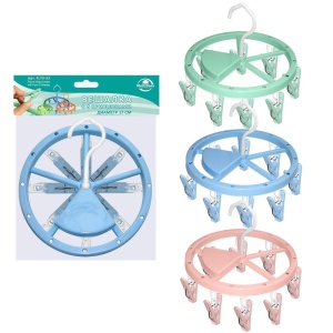 Вешалка навесная 8 прищепок  Мультидом