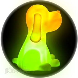 Ночник настольный Пончик бел.CZ-1D