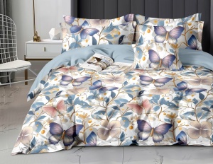 КПБ Mariya DeLuxe 2,0 50х70 с ушками 2шт, 70х70 2шт, под на молнии 5Д