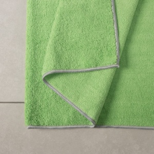 Тряпка для пола микрофибра 60х80см Зеленный грасс ТМ Raccoon 1/40