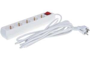 Удлинитель 10-55S 5гн 5м с выключателем 2х0,75 ARTSUN 