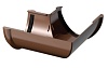 Угол желоба 90, коричневый 