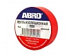 Изолента ПВХ АБРО красная 19ммх18,2м ЕТ-912